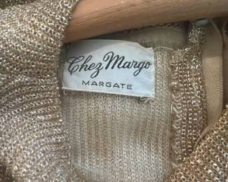 CHEZ MARGO MARGATE 60’s gown