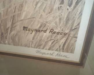 MAYNARD REECE Litho