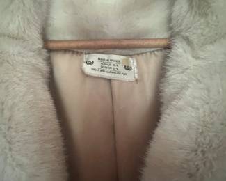 FAKE FUR 60’s Coat ‘Trench Style’. Made in FRANCE ~~~ Now this is Special