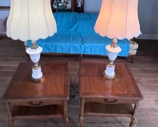 Side Tables and Lamps