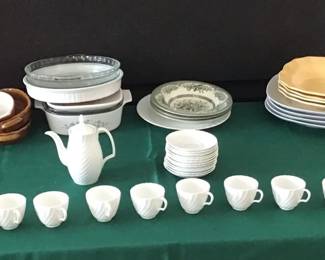 Espresso Set, Bakeware and Plates