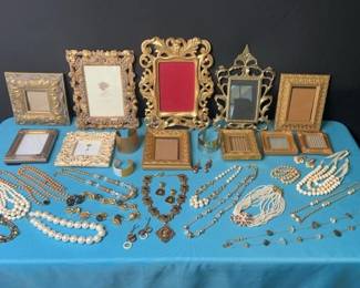 Photo Frames and Costume Jewelry