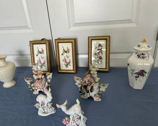 Lenox vase, Bird Pictures, Vases and Figurines
