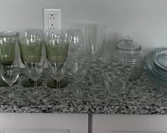 Glassware Lot