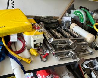 Marine, rod holders quad