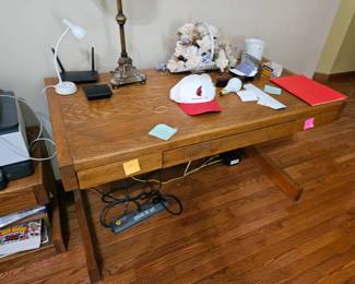 Wood desk