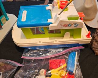 Fisher price little people boat