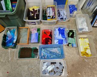 Stained glass materials