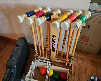 Sportcraft croquet set