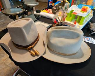 Vintage cowboy hats 