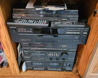 Sony stereo system