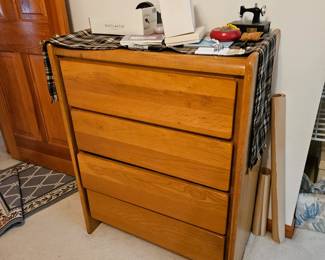 Solid wood dresser