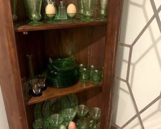Great selection of depression glass