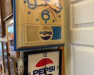 Pepsi clocks