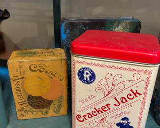 Vintage tins