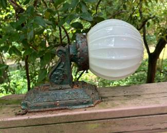 Art deco outdoor light