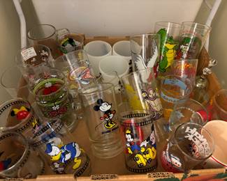 Vintage disney glasses