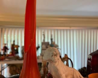 Stunning mid century swung vase