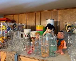 Vintage cartoon glasses