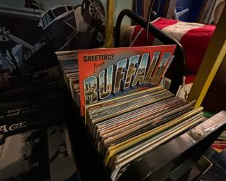 Antique post cards by city 