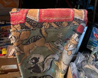 Vintage Walt Disney rug