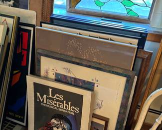 More piles of movie posters / art / etc.