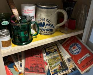 Michigan and Detroit literature and paraphernalia 