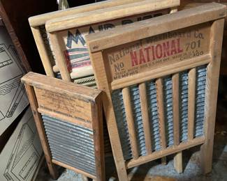 Vintage wash boards