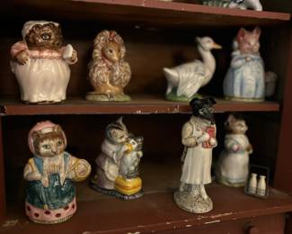Vintage English Royal Albert figurines Beatrix Potter