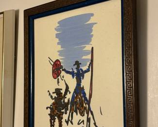 Artwork, Man of LaMancha Lithograph signed and numbered