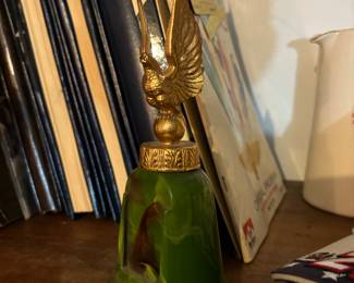 Green Catalin trophy 