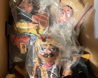 Vintage marionettes 