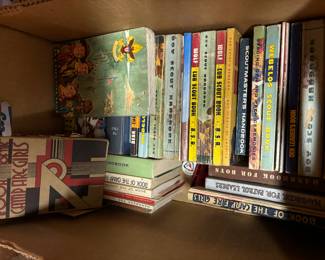Vintage Boy Scout books