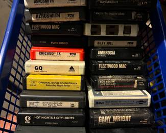 8 Track Aerosmith, Chicago, Bee Gees, Fleetwood Mac, and many others