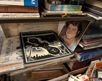 Early fortune magazines, all kinds of literature, John Travolta pictures, books