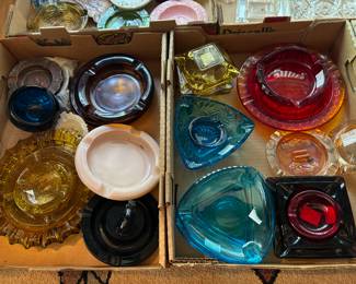 Vintage ashtrays