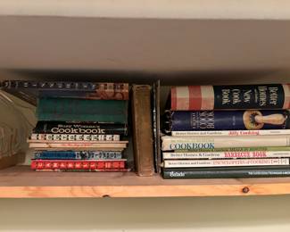 Vintage cook books