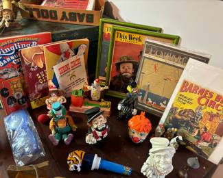 Shrine circus, ringling brothers, barnes brothers circus, Bozo the clown