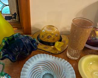 Fenton glass, Murano, mid century