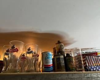 Vintage beer items