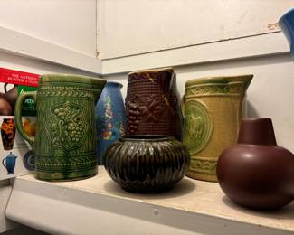 McCoy stoneware, Roseville pottery