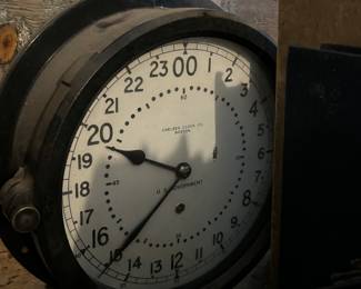Antique Chelsea U.S. Government clock