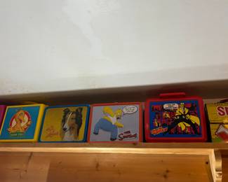 Vintage lunch boxes