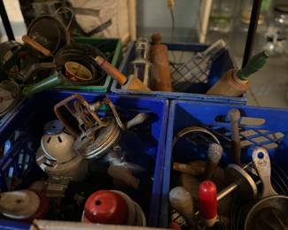 Vintage kitchen items