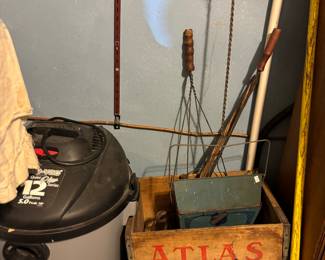 Atlas beer box, shop vac