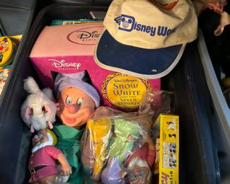 Vintage disney toys and memorabilia 