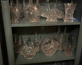 Elegant vases and baskets