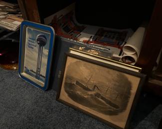 GM tech center vintage trays