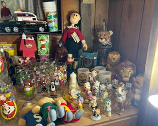 Vintage Popeye cartoon glasses