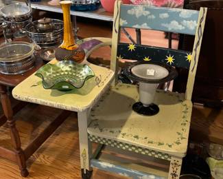 Cute vintage school desk 